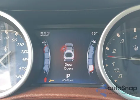 2014 Maserati Ghibli S Q4 from USA, damaged, VIN ZAM57RTA8E1126646